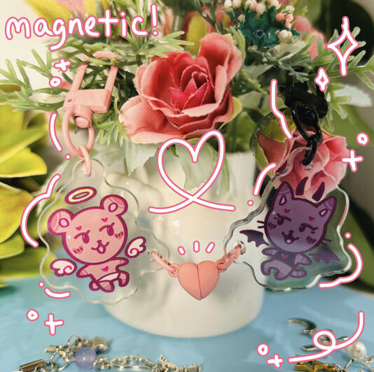 Angel Bear Devil Cat